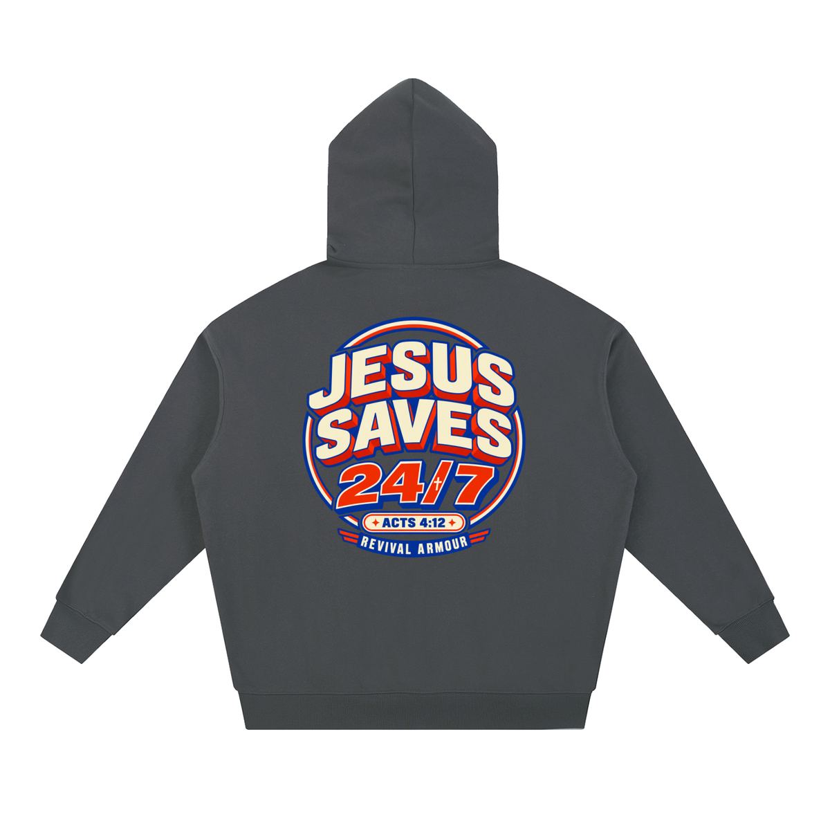 Jesus saves 24/7 Hoodie