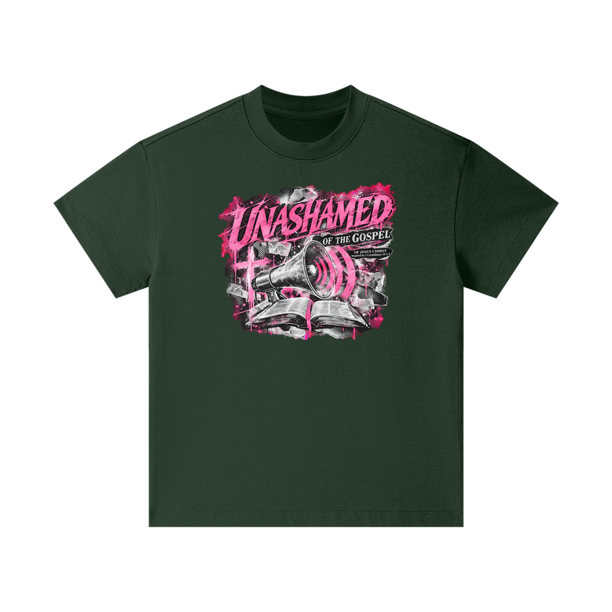 UNASHAMED OF THE GOSPEL OF JESUS CHIRST Inspired by 1 Corinthians 15:1-4 Kids T-Shirt