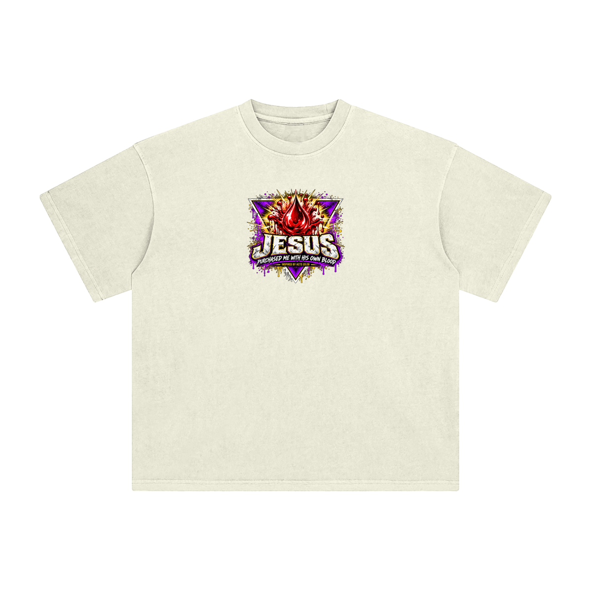 JESUS PURCHASED ME WITH HIS OWN BLOOD INSPIRED BY ACTS 20:28 T-Shirt
