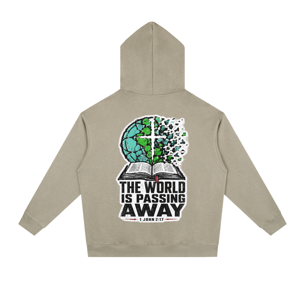 The world is passing away Hoodie