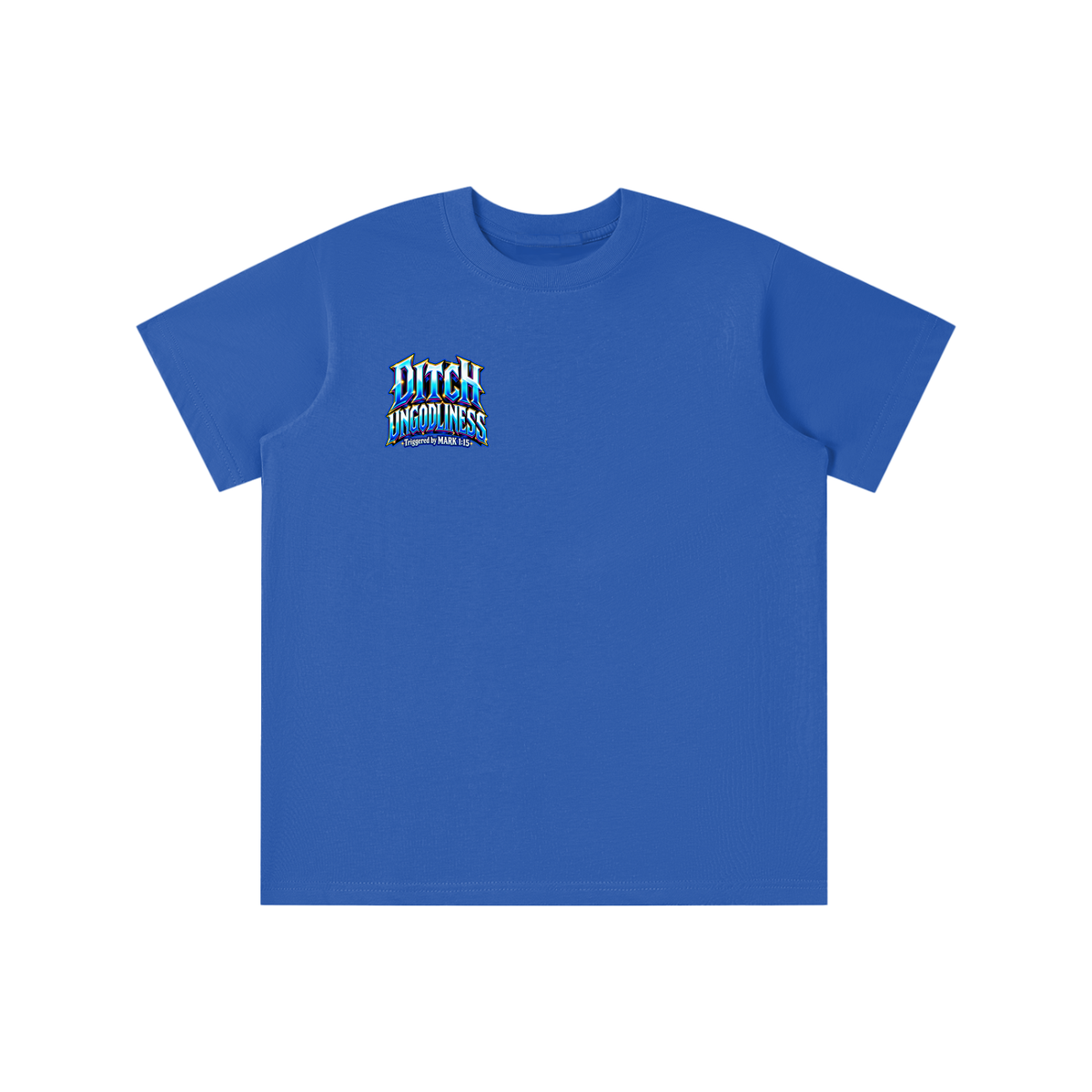 REVIVAL ARMOUR deliberately SINNING IS STUPID HEAVEN AND HELL ARE REAL PLACES DITCH UNGODLINESS Triggered by MARK 1:15 youth T-shirt