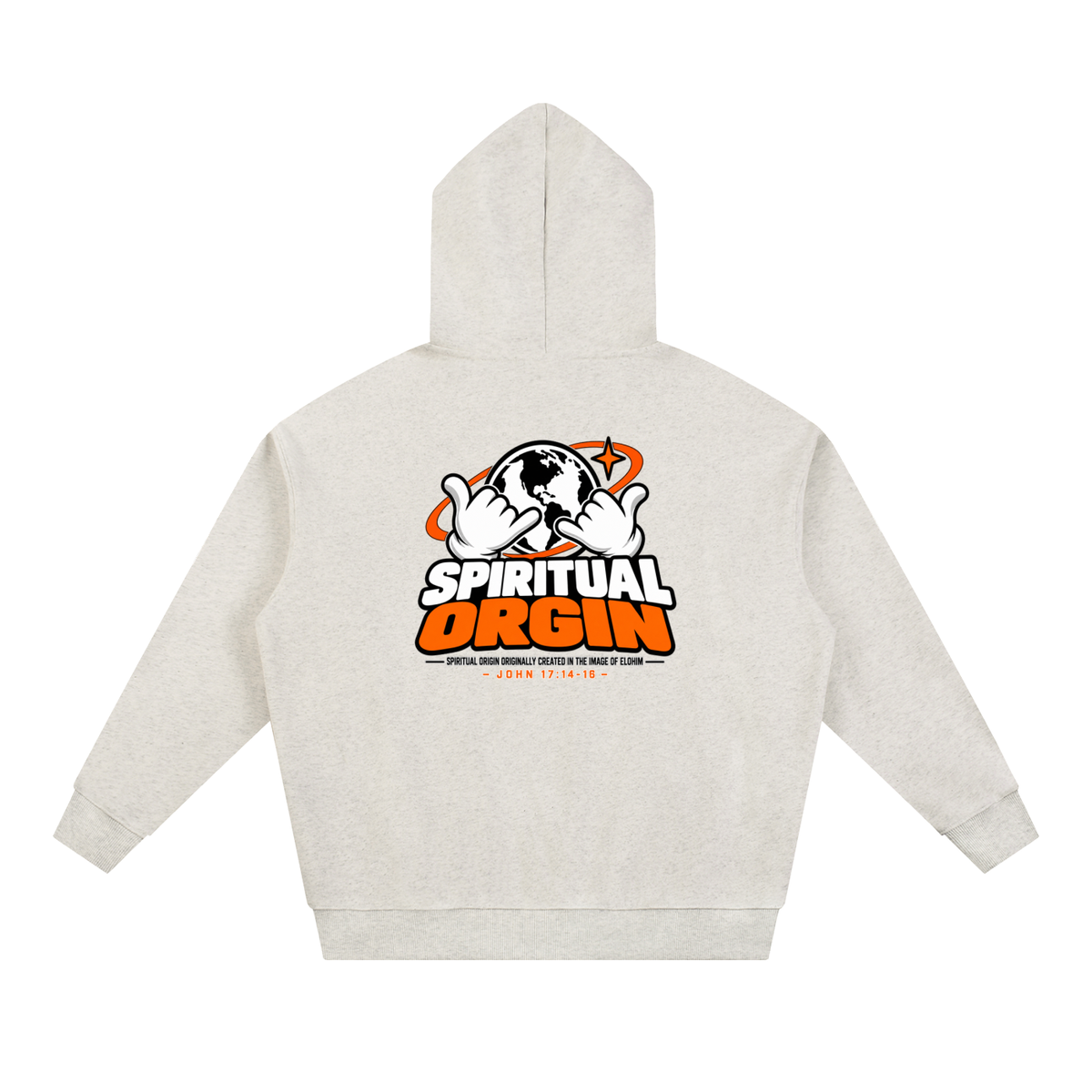 SPIRITUAL ORGIN - SPIRITUAL ORGIN ORIGINALLY CREATED IN THE IMAGE OF ELOHIM- Hoodie