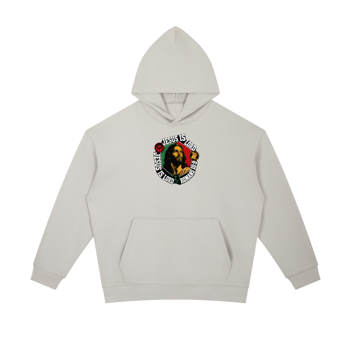 Jesus is Lord Jesus is Lord Romans 10:9 Hoodie