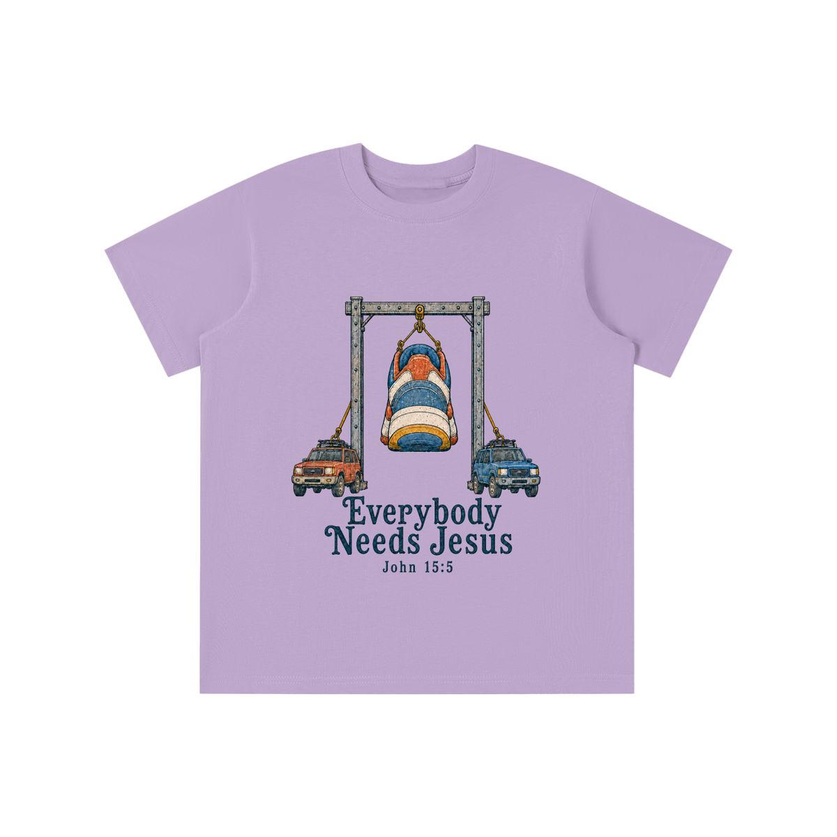 Everybody needs Jesus youth T-shirt