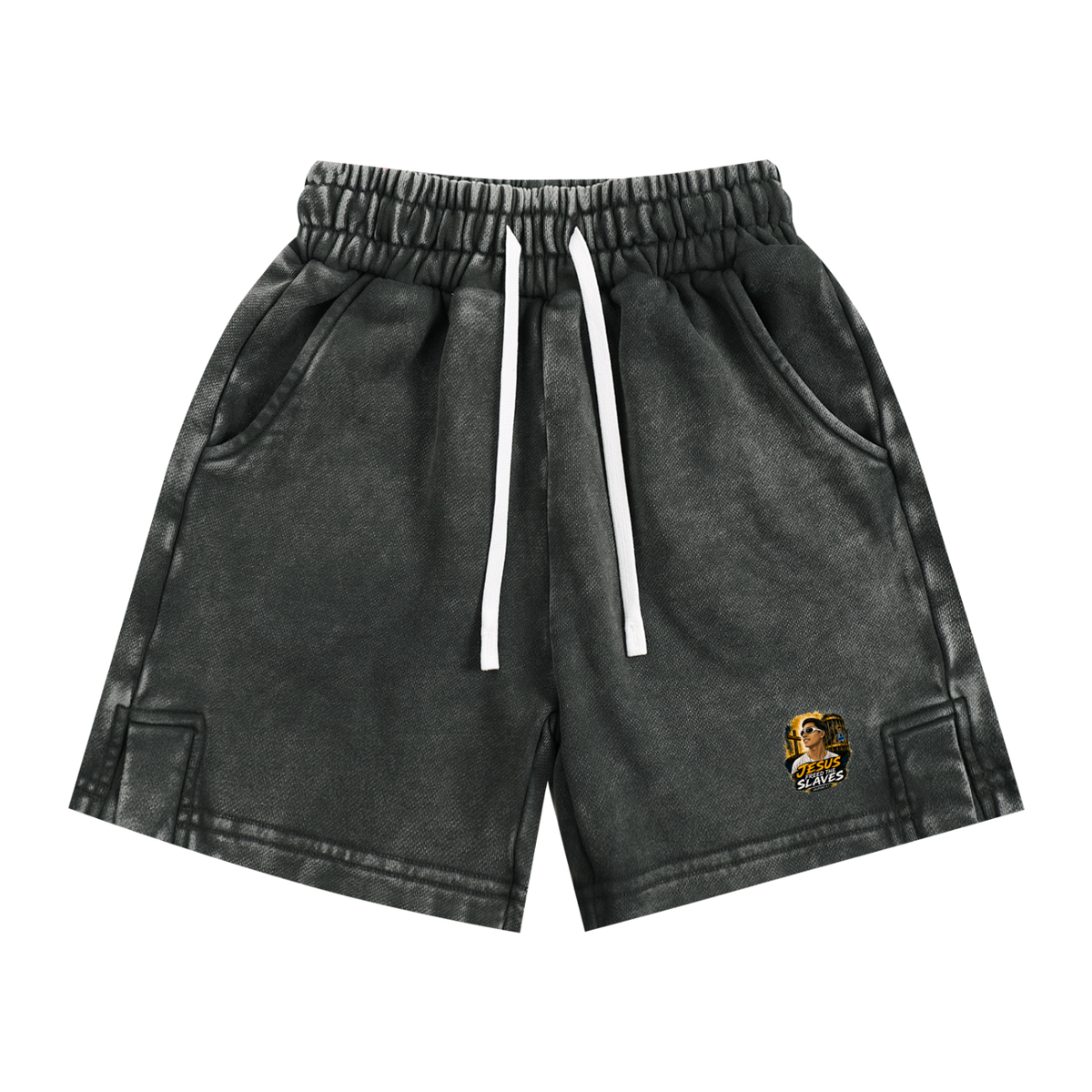Jesus freed the slaves Kids' Shorts