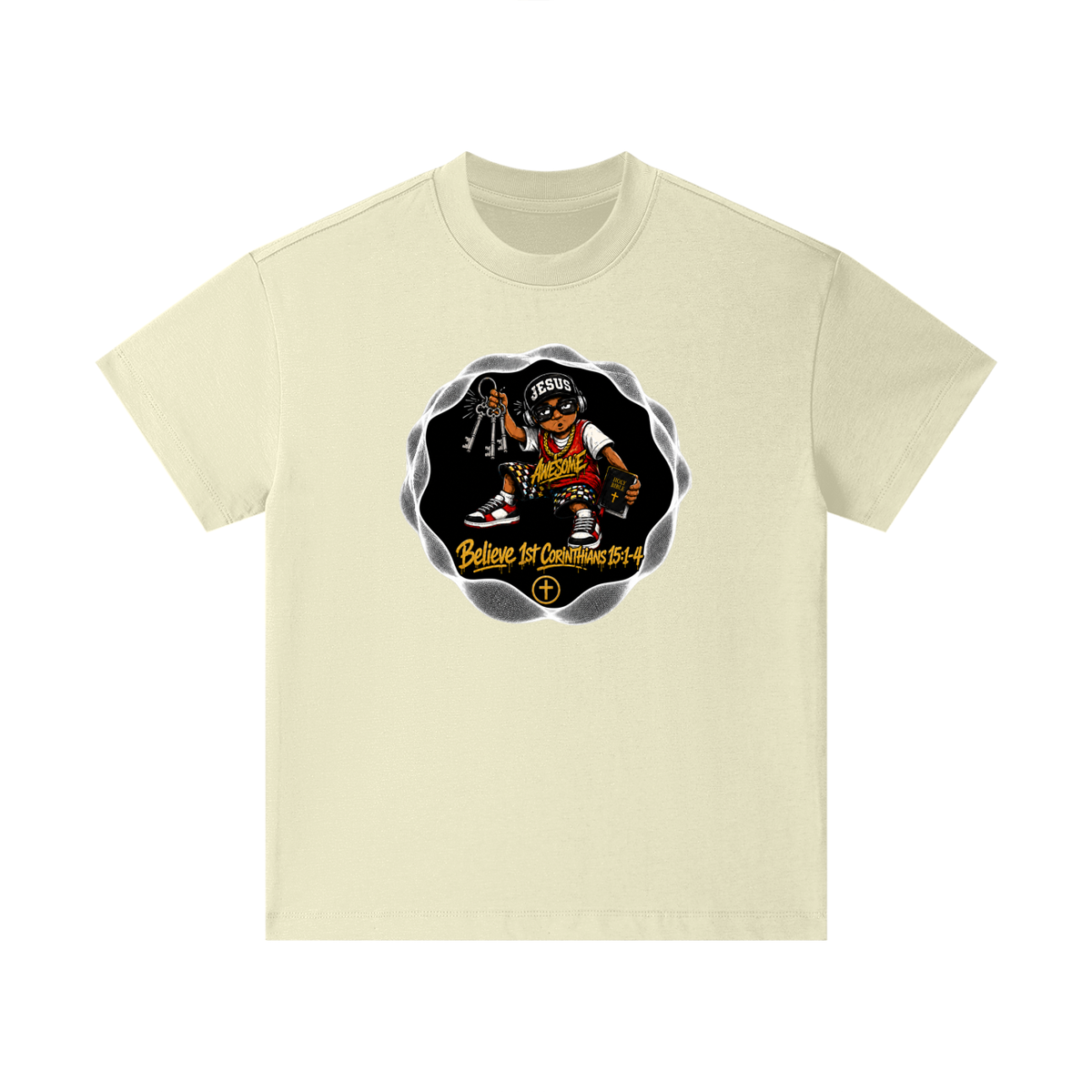 Jesus awesome Kids' T-Shirt