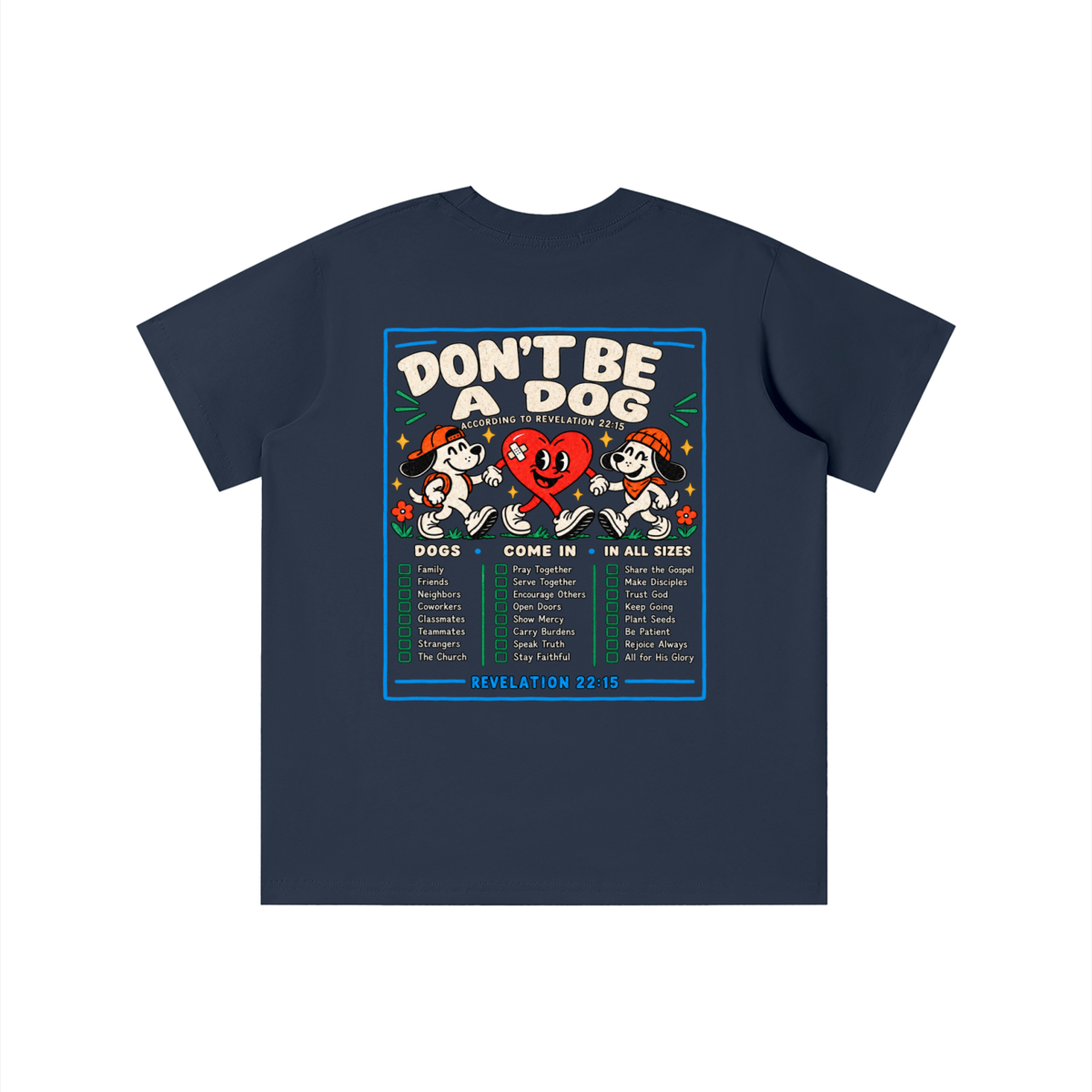 CAST ALL YOUR BURDENS TO JESUS ACCORDING TO Matthew 11:28–30 THO youth T-shirt