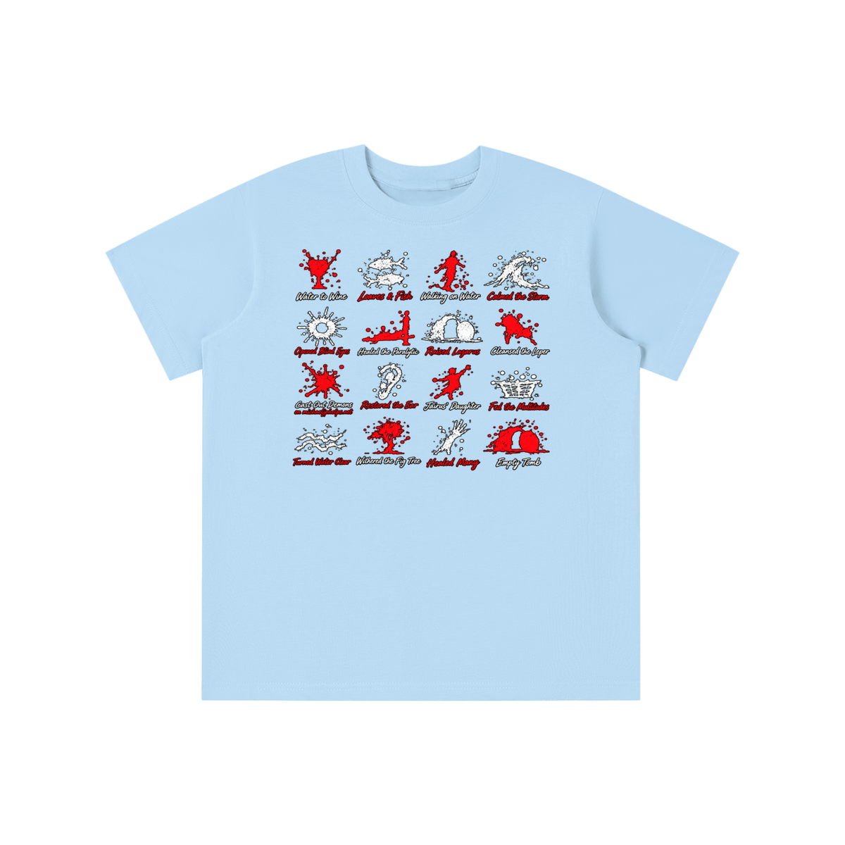cast out demons on Michaeljphelps.Net youth T-shirt
