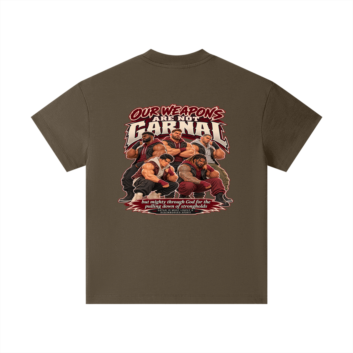 HUMANS ARE STUPID (Jeremiah 4:22) OUR WEAPONS ARE NOT CARNAL but mighty through God for the pulling down of strongholds SATAN IS MOST LIKELY A DISEMBODIED SPIRIT Kids T-Shirt