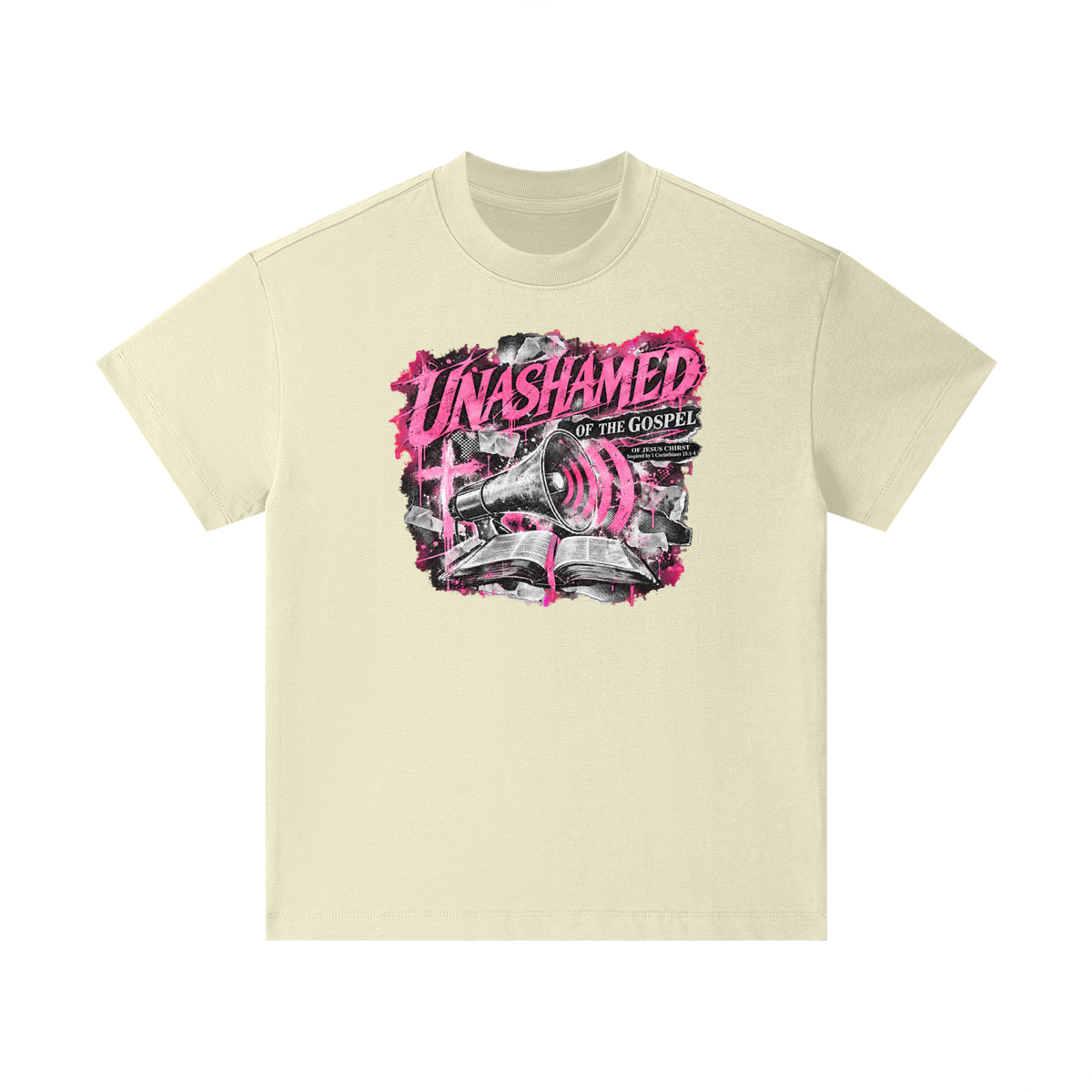UNASHAMED OF THE GOSPEL OF JESUS CHIRST Inspired by 1 Corinthians 15:1-4 Kids T-Shirt