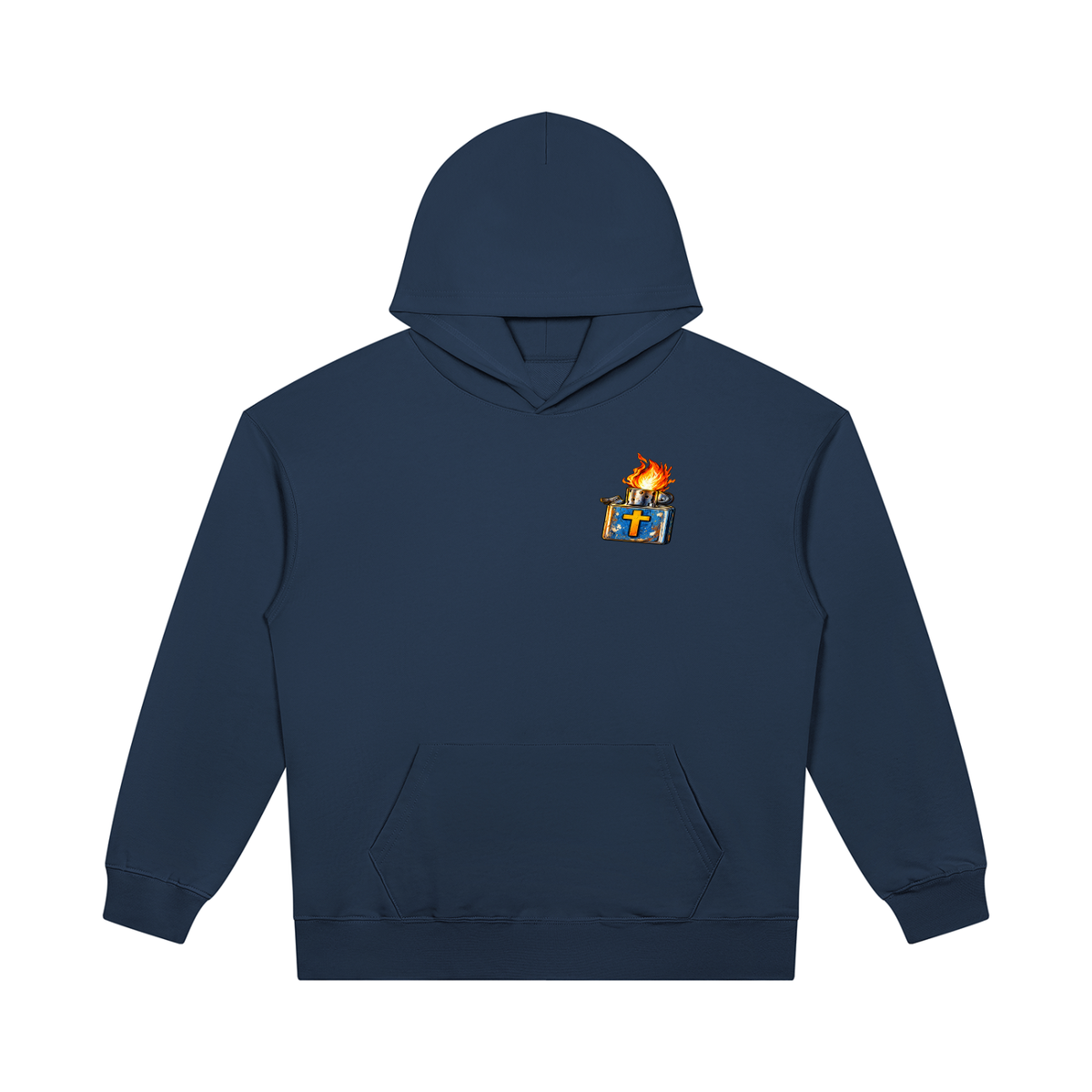 JESUS SAVES FROM IRE THAT GOES OUT AND DOGS DON'T GO TO THE NEW JERUSALEM ACCORDING TO REVELATION 22:15 Hoodie