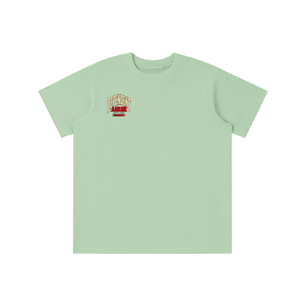 DEPENDANT ON JESUS CHRIST youth T-shirt