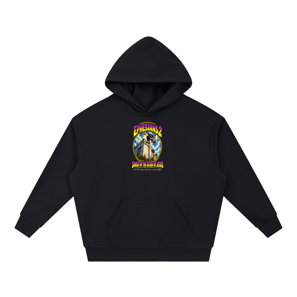 EPHESIANS 2 SAVED BY THE BLOOD OF JESUS BUILT INTO A TEMPLE. (EPH. 2:13-22) Hoodie
