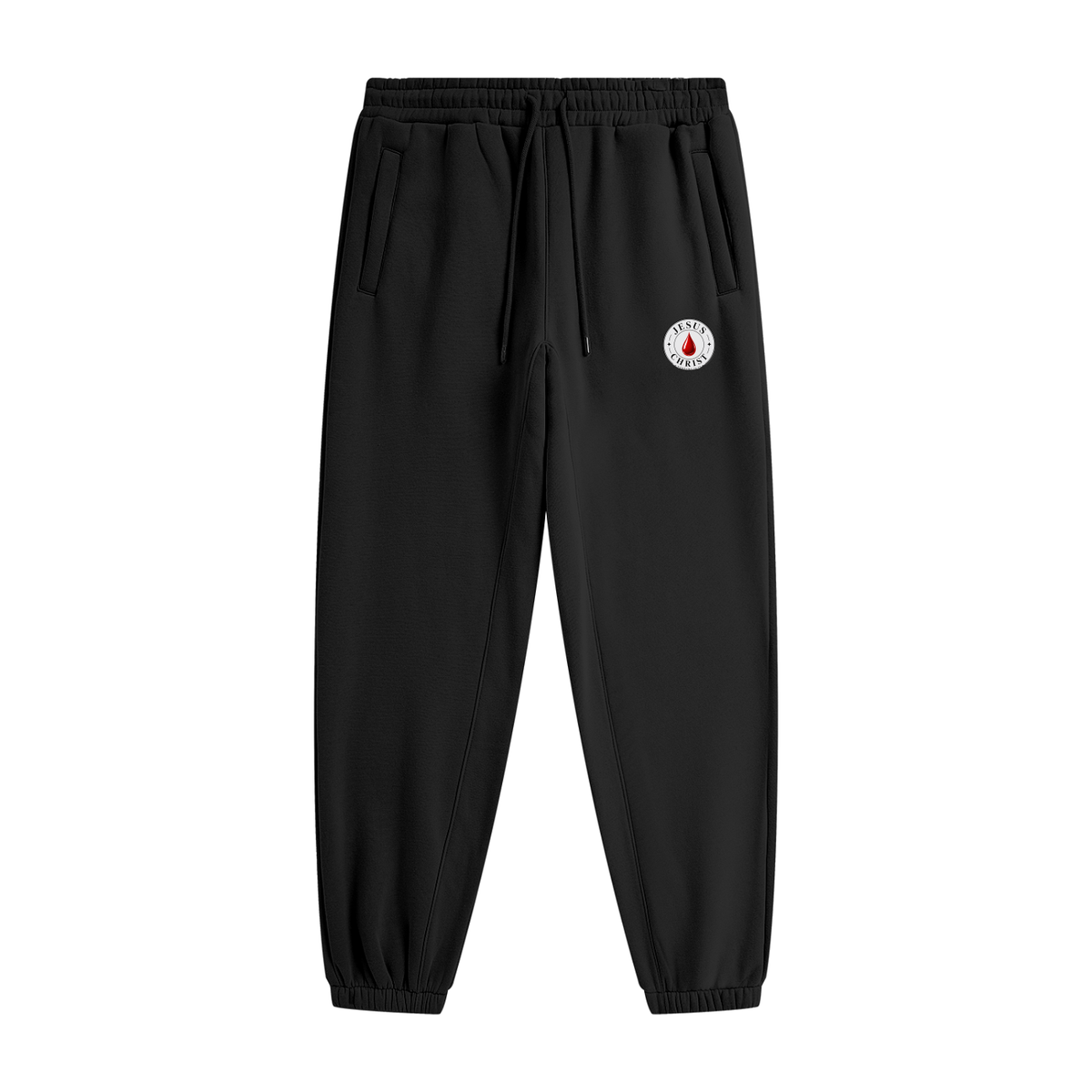 Jesus Christ blood emoji With Hebrews 10:29 Joggers