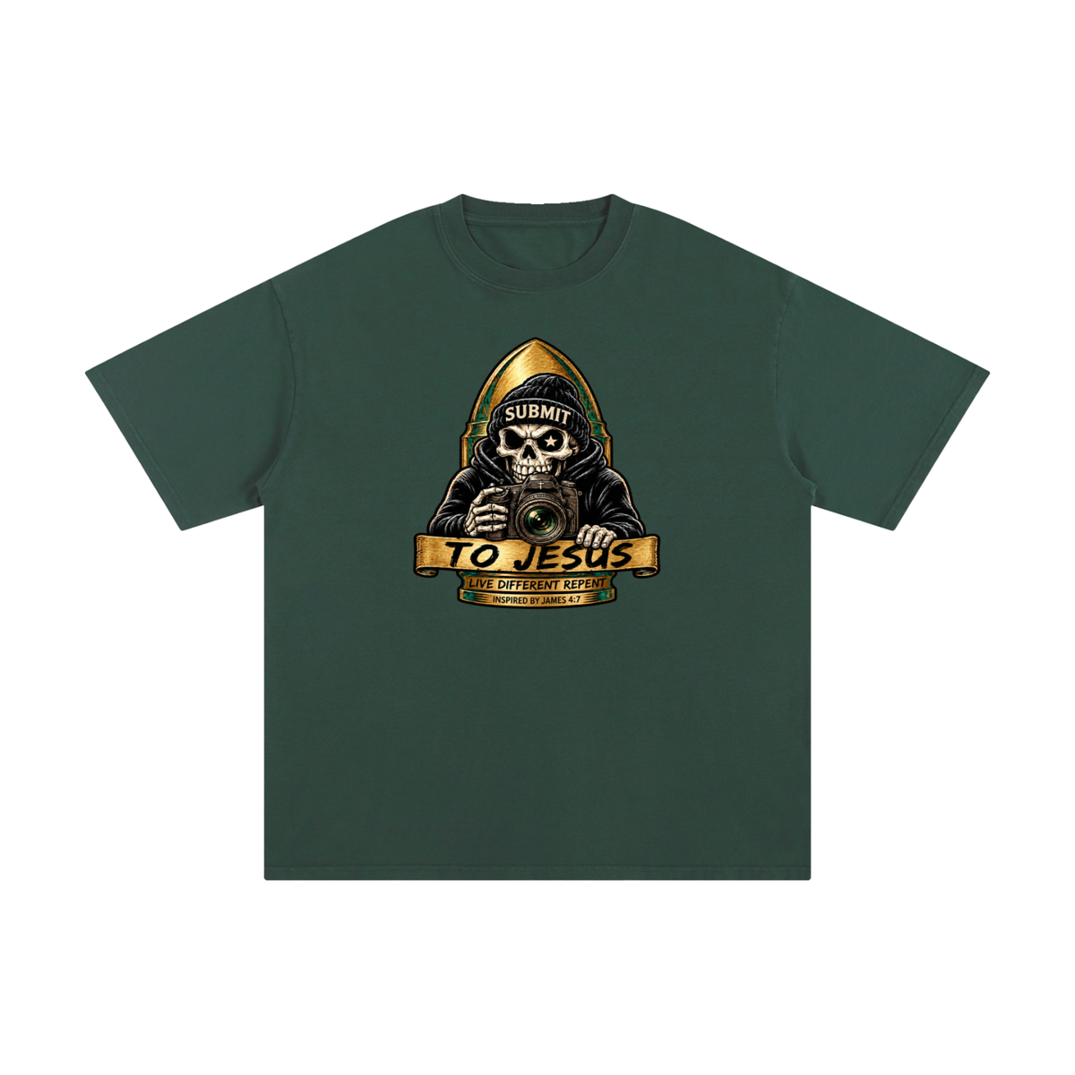 SUBMIT TO JESUS LIVE DIFFERENT REPENT INSPIRED BY JAMES 4:7 T-Shirt
