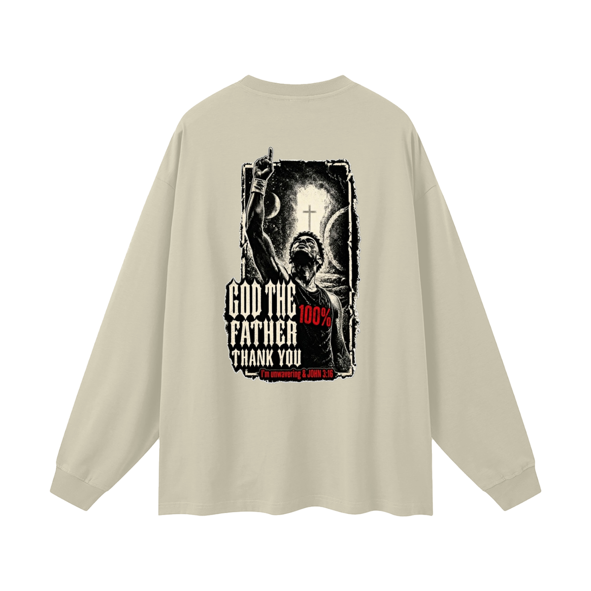 GOD THE FATHER THANK YOU Long Sleeve T-Shirt