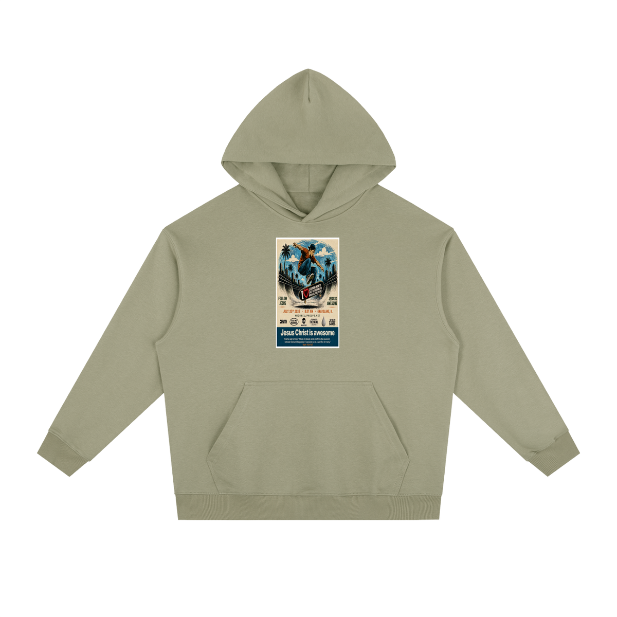 Jesus Christ is awesome Hoodie