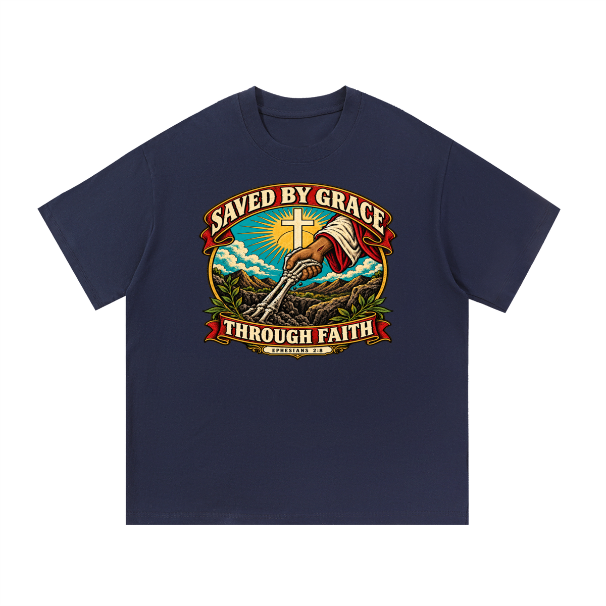 Saved by Grace through Faith T-Shirt