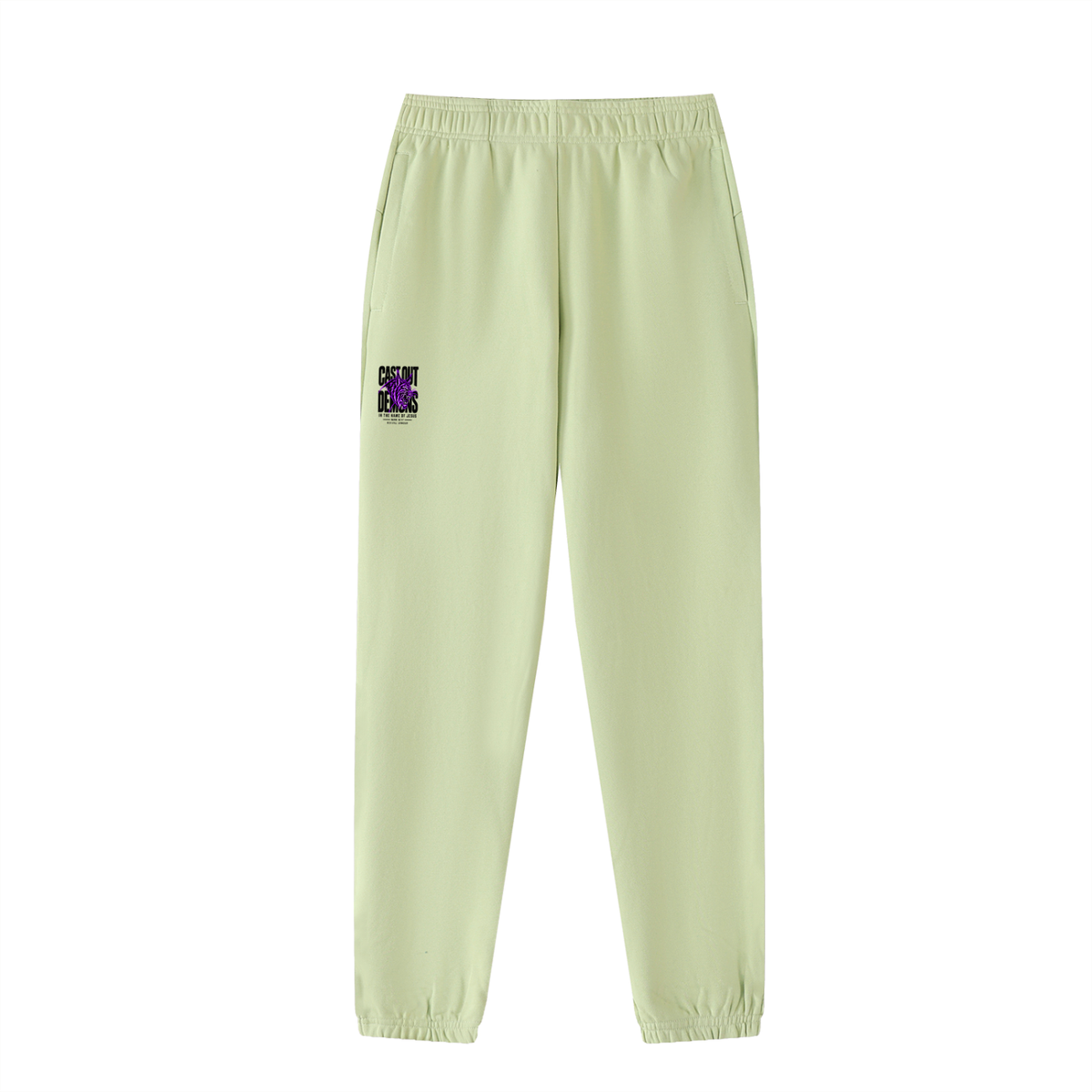CAST OUT DEMONS IN THE NAME OF JESUS MARK 16:17 REVIVAL ARMOUR Sweatpants