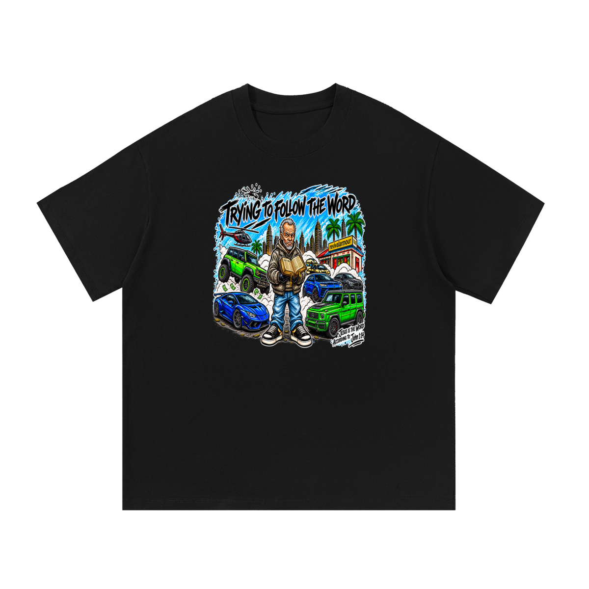 TRYING TO FOLLOW THE WORD T-Shirt