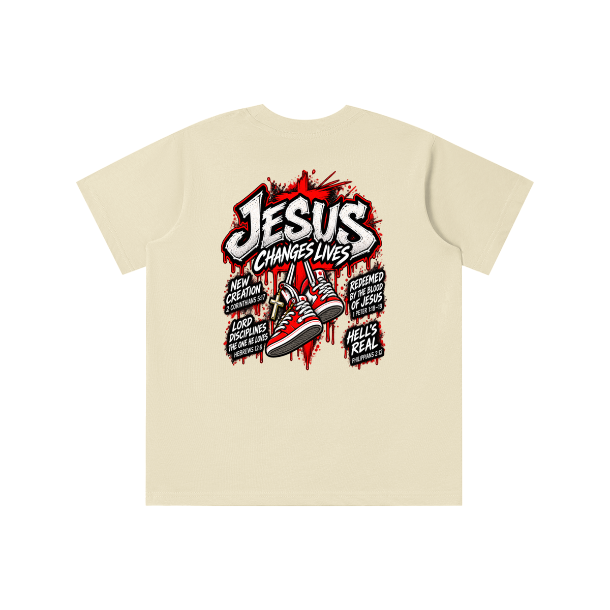 JESUS CHANGES LIVES youth T-shirt