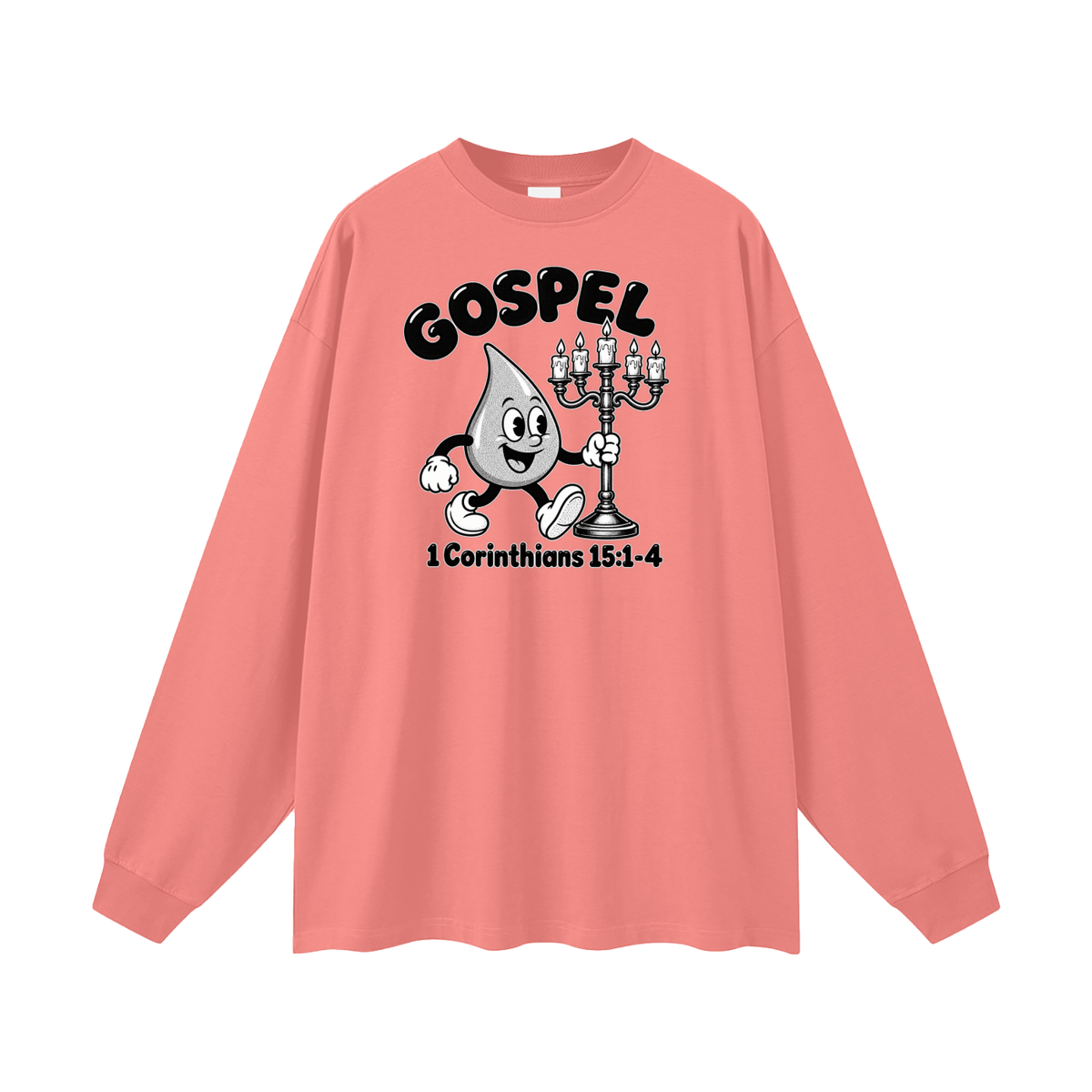 GOSPEL 1 Corinthians 15:1-4 Long Sleeve T-Shirt