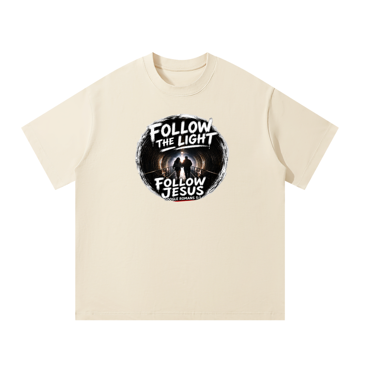 Follow the light follow Jesus T-Shirt