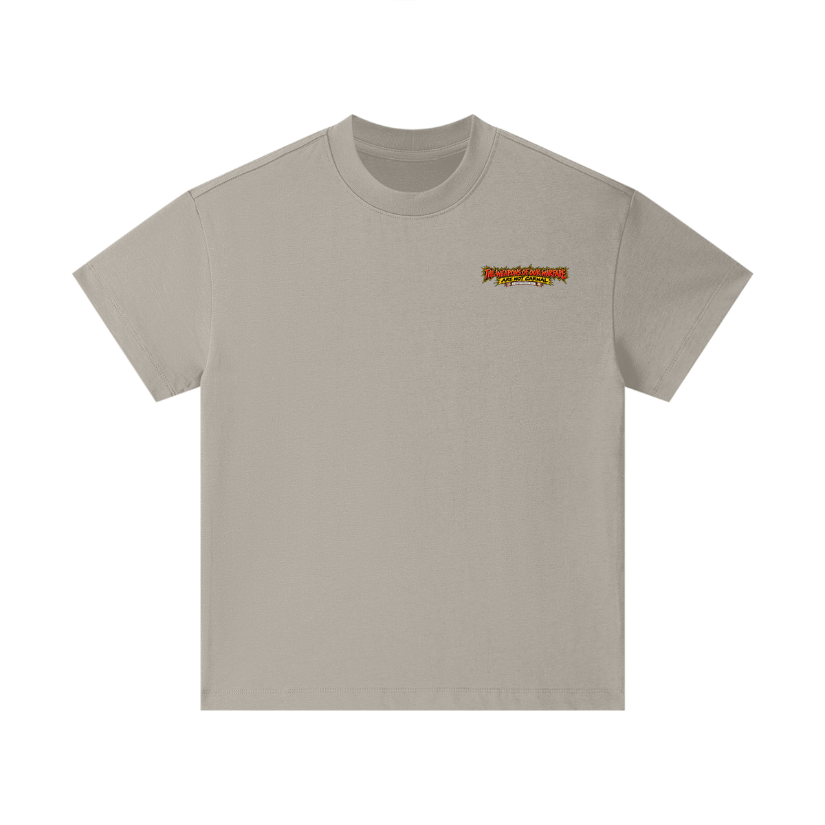 THE WEAPONS OF OUR WAREFARE ARE NOT CARNAL (2 CORINTHIANS 10:4) Kids T-Shirt