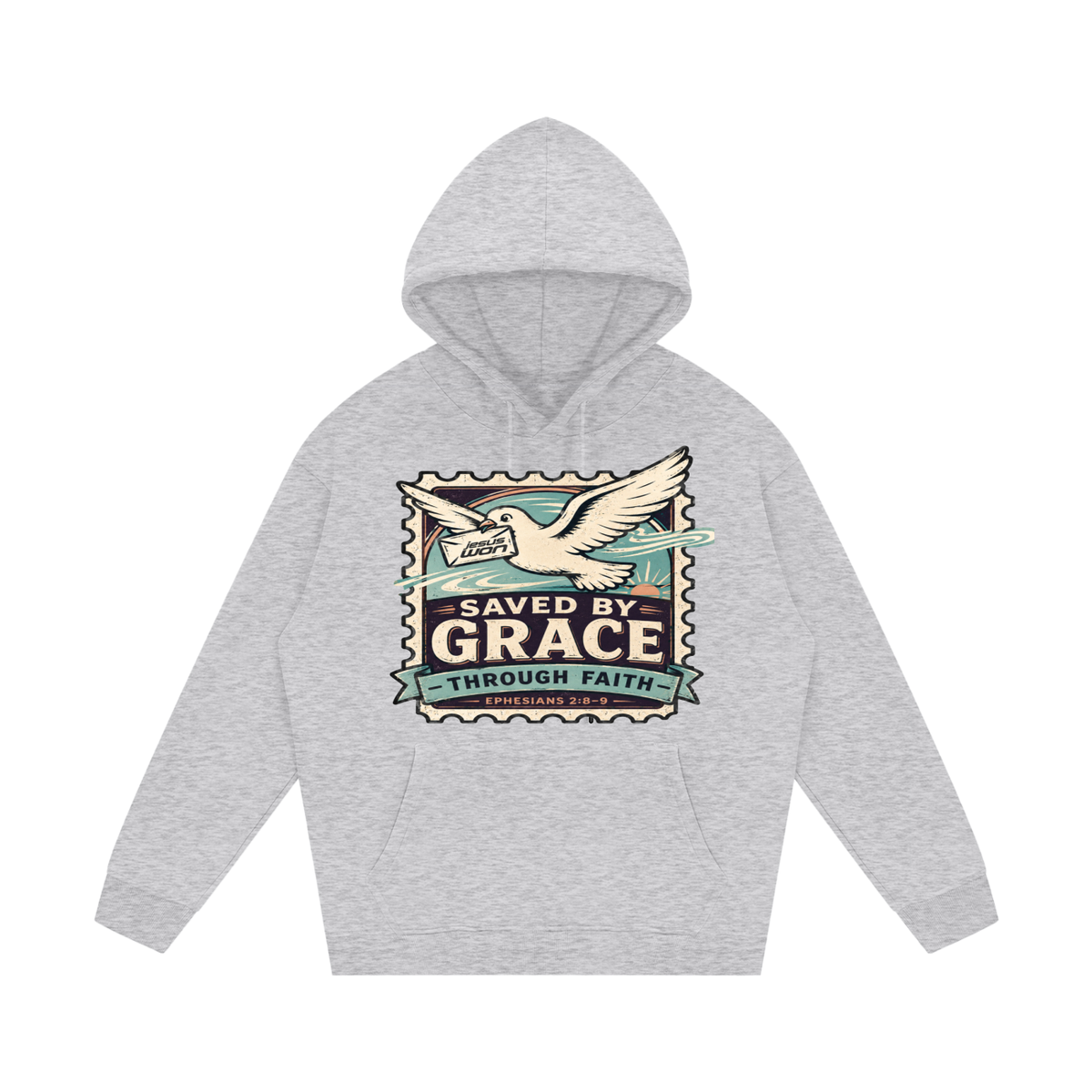 Saved by Grace through faith Hoodie