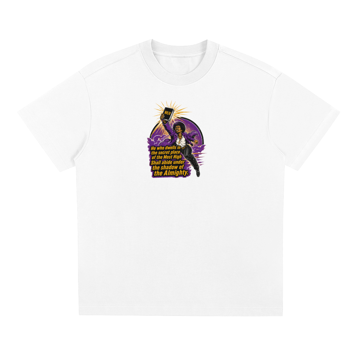 NKJV Psalms 91:1 T-Shirt