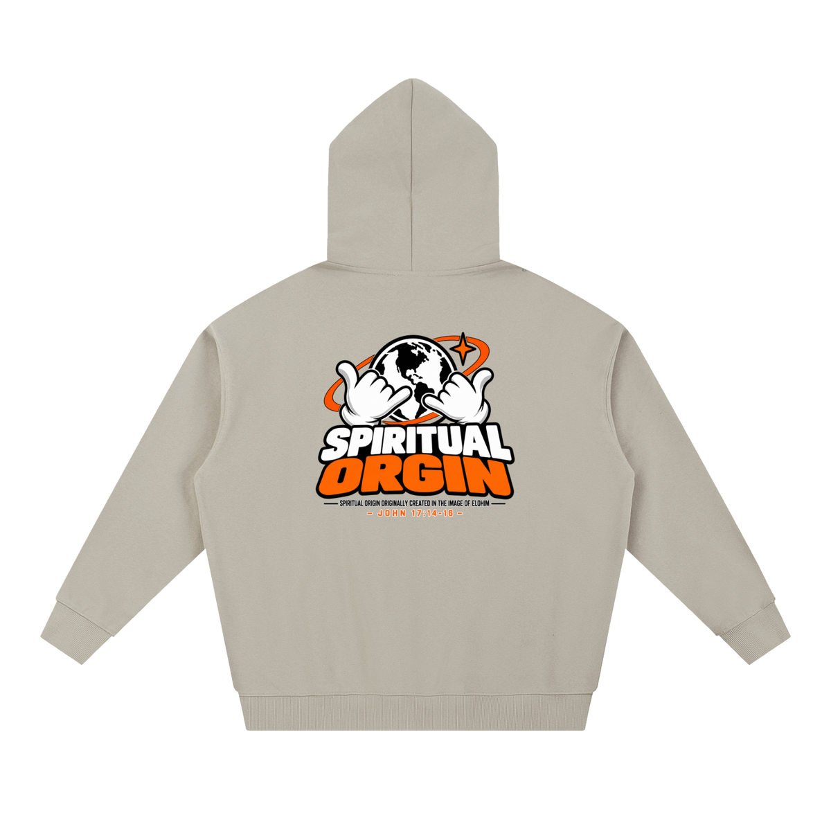 SPIRITUAL ORGIN - SPIRITUAL ORGIN ORIGINALLY CREATED IN THE IMAGE OF ELOHIM- Hoodie