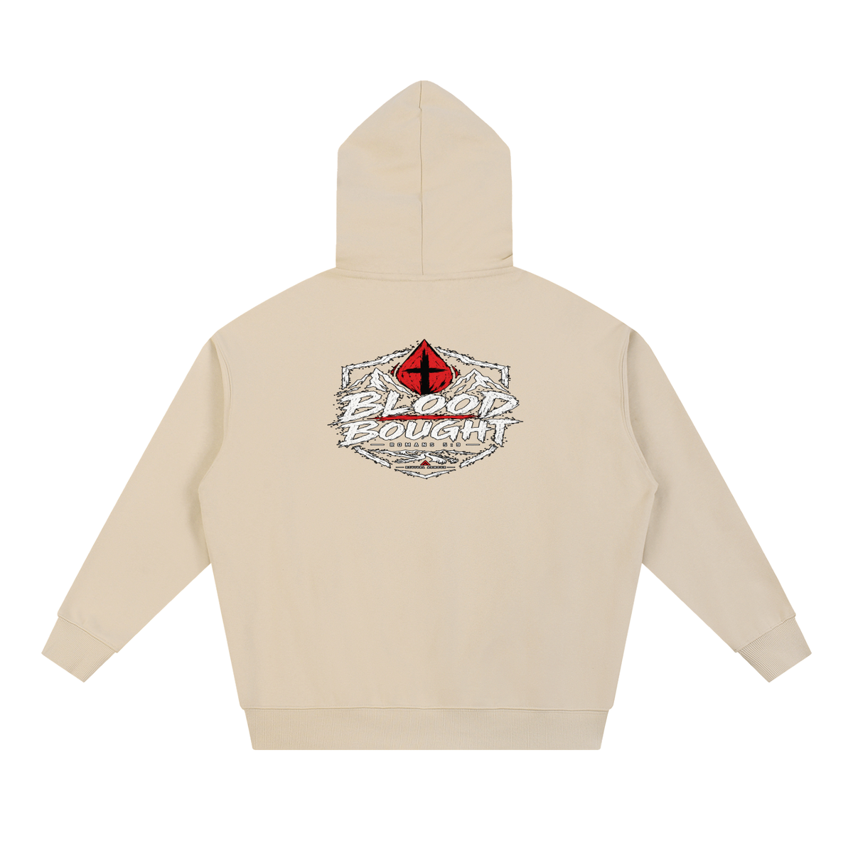 BLOOD BOUGHT - ROMANS 5:9 - Hoodie