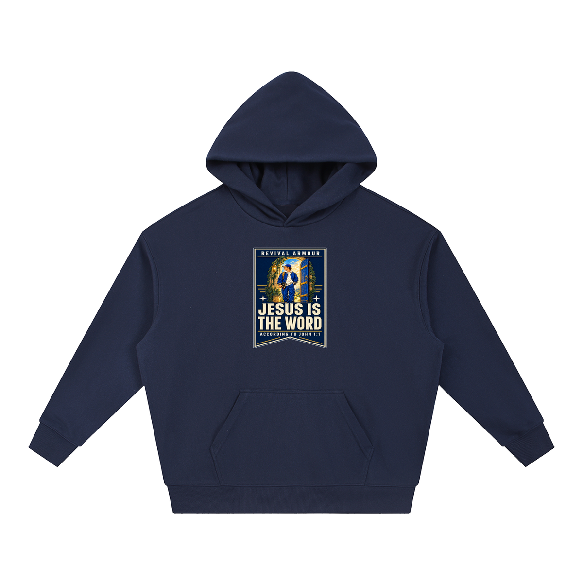 JESUS IS THE WORD ACCORDING TO JOHN 1:1 Hoodie