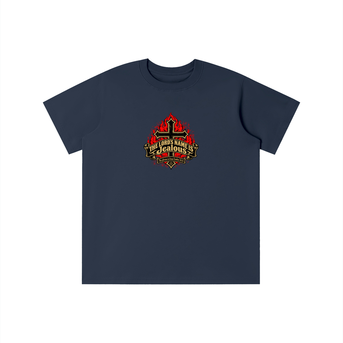 THE LORD'S NAME IS Jealous The phrase is from Exodus 34:14 youth T-shirt