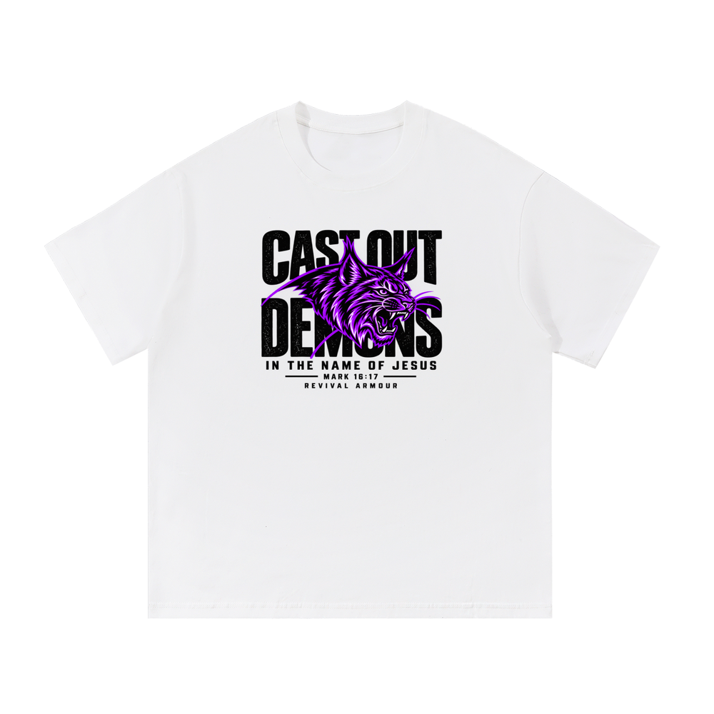 CAST OUT DEMONS IN THE NAME OF JESUS MARK 16:17 REVIVAL ARMOUR T-Shirt