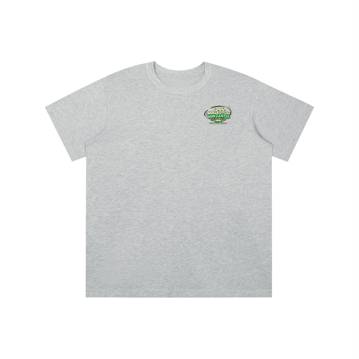 Idol worshippers won't enter the New Jerusalem youth T-shirt