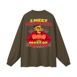 I MEET MY QUOTAS MOST OF THE TIME I CAN DO IT REPENT AND BELIEVE THE GOOD NEWS encouraged by Mark 1:15 Long Sleeve T-Shirt
