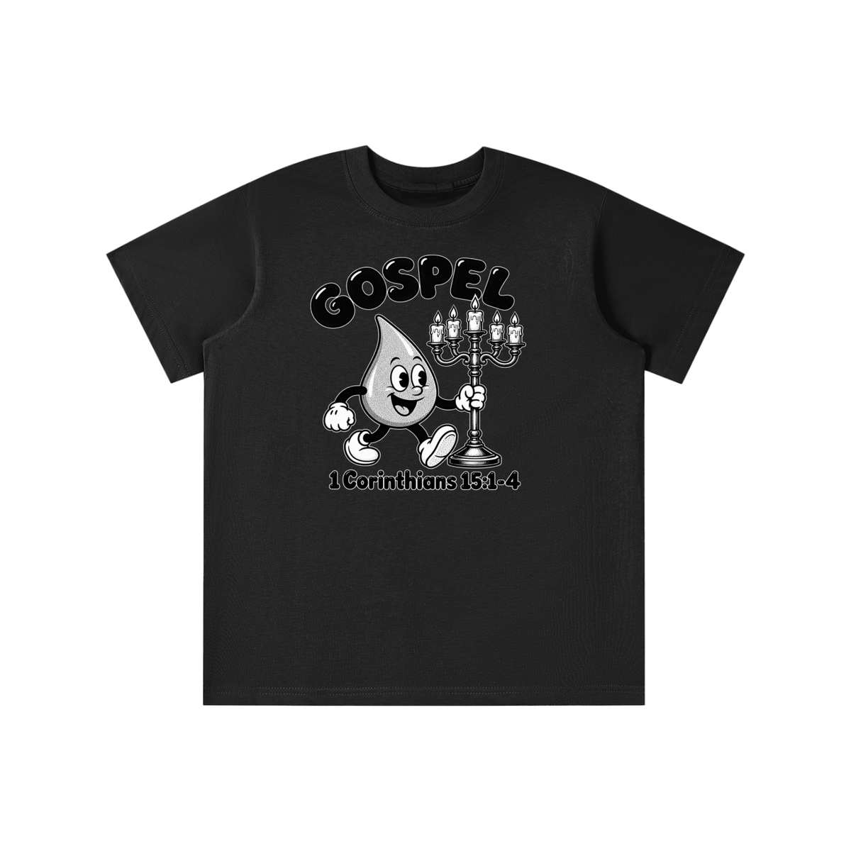 GOSPEL 1 Corinthians 15:1-4 youth T-shirt