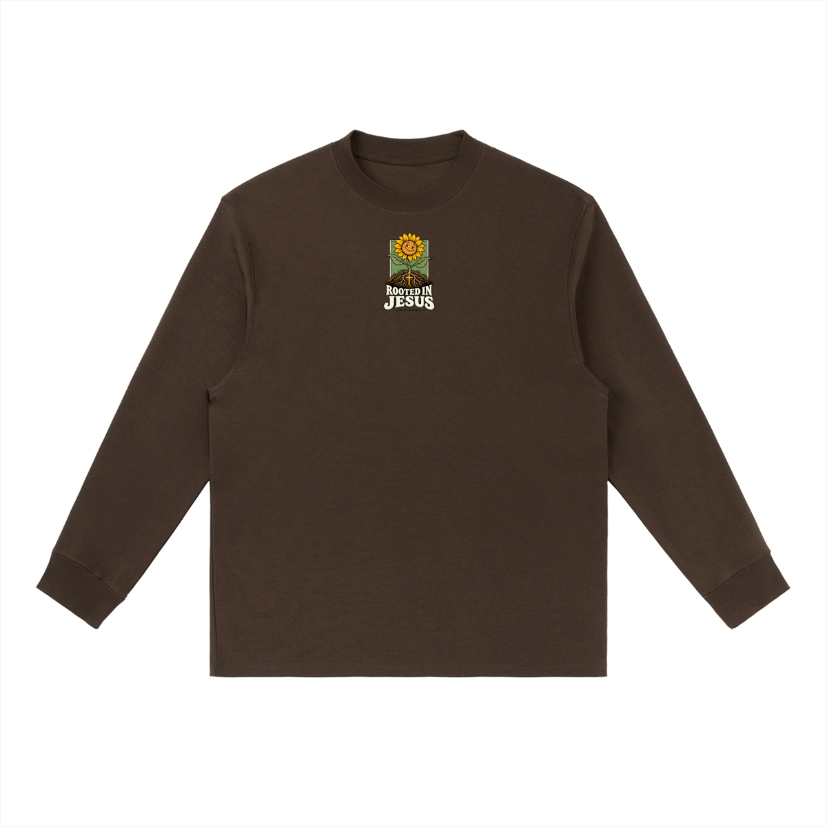 Rooted in Jesus Long-Sleeve T-Shirt