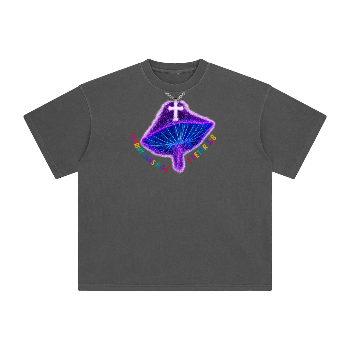 1 Corinthians 15:1-4 1 Peter 5:8 T-Shirt