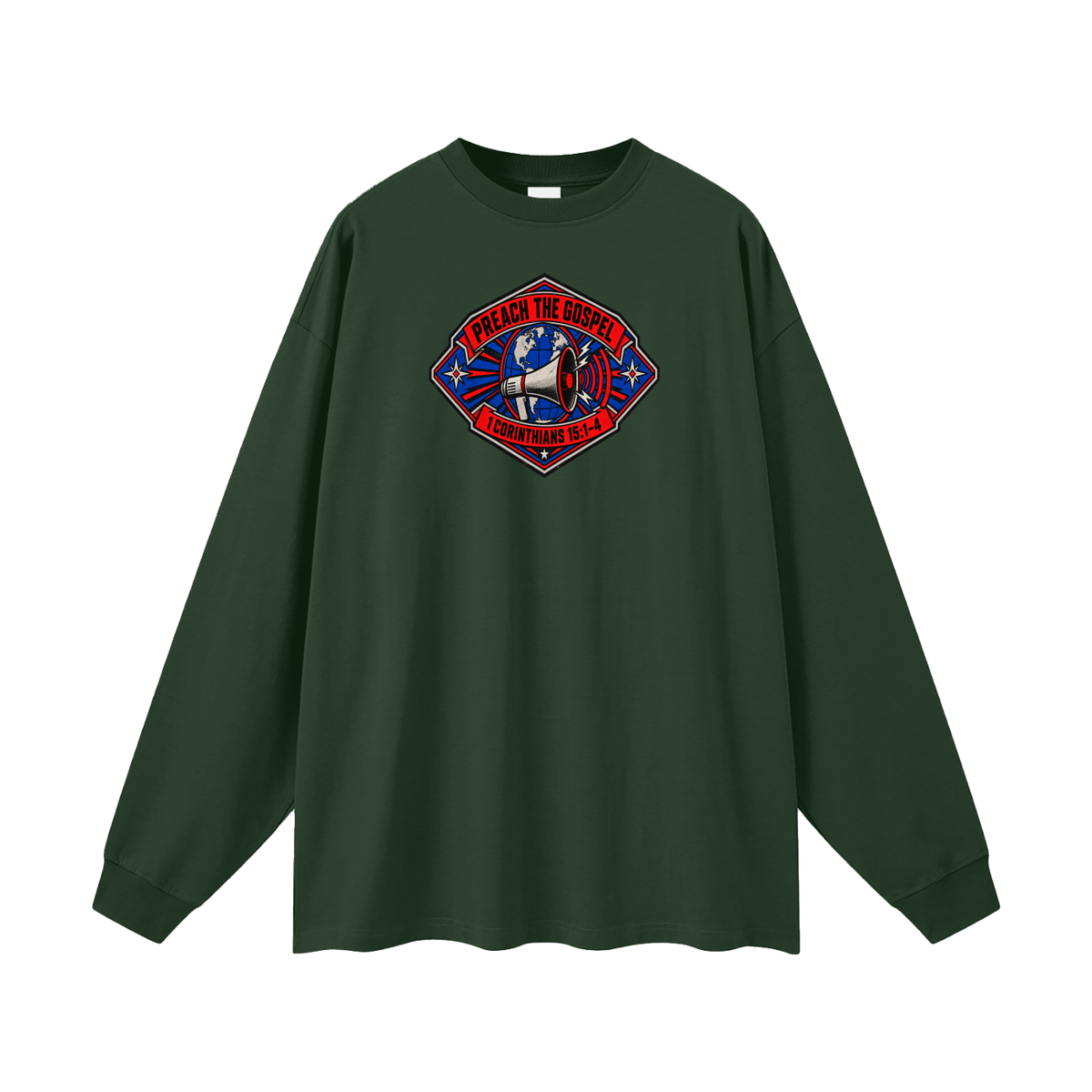 PREACH THE GOSPEL Long Sleeve T-Shirt