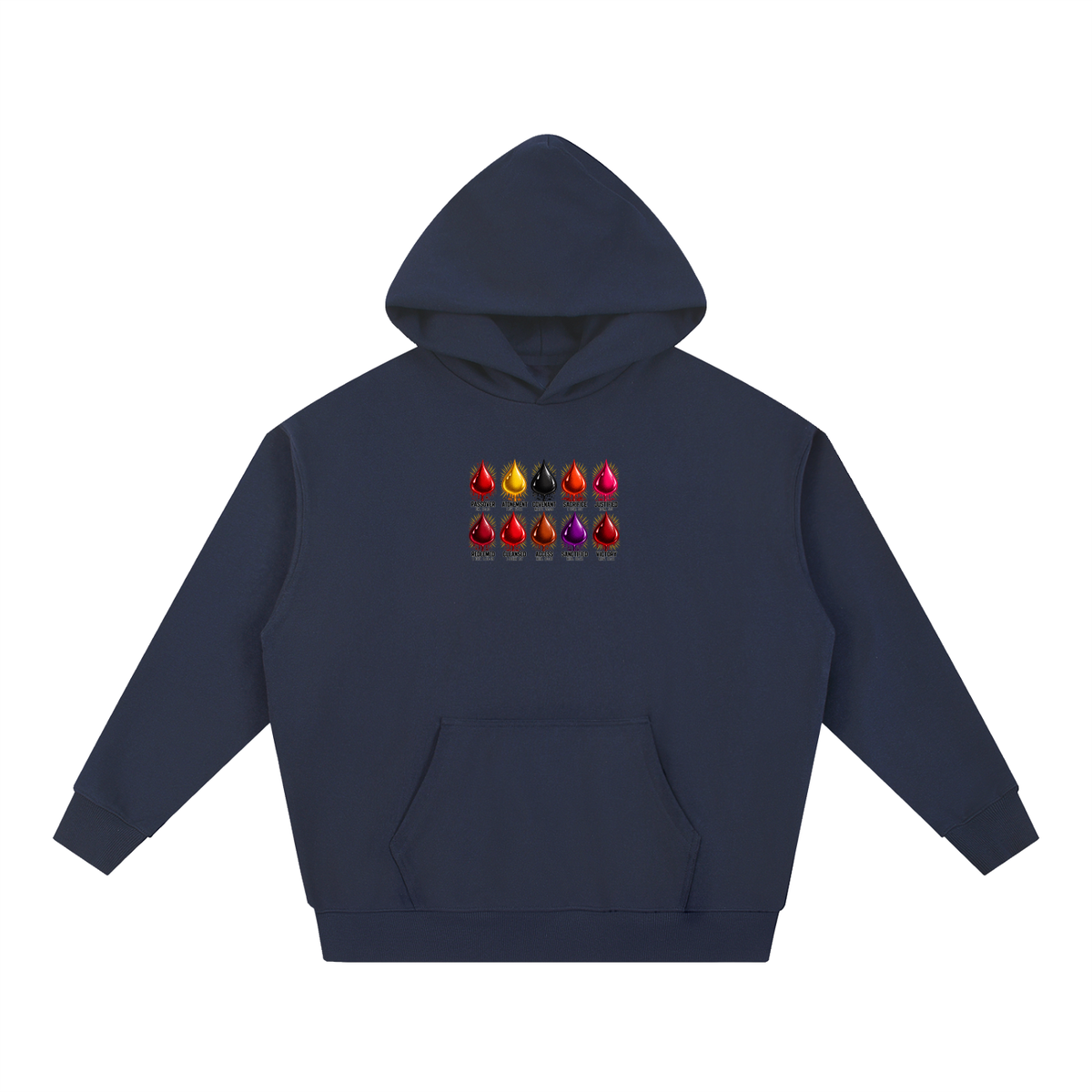 10 BLOOD LOGOS Hoodie