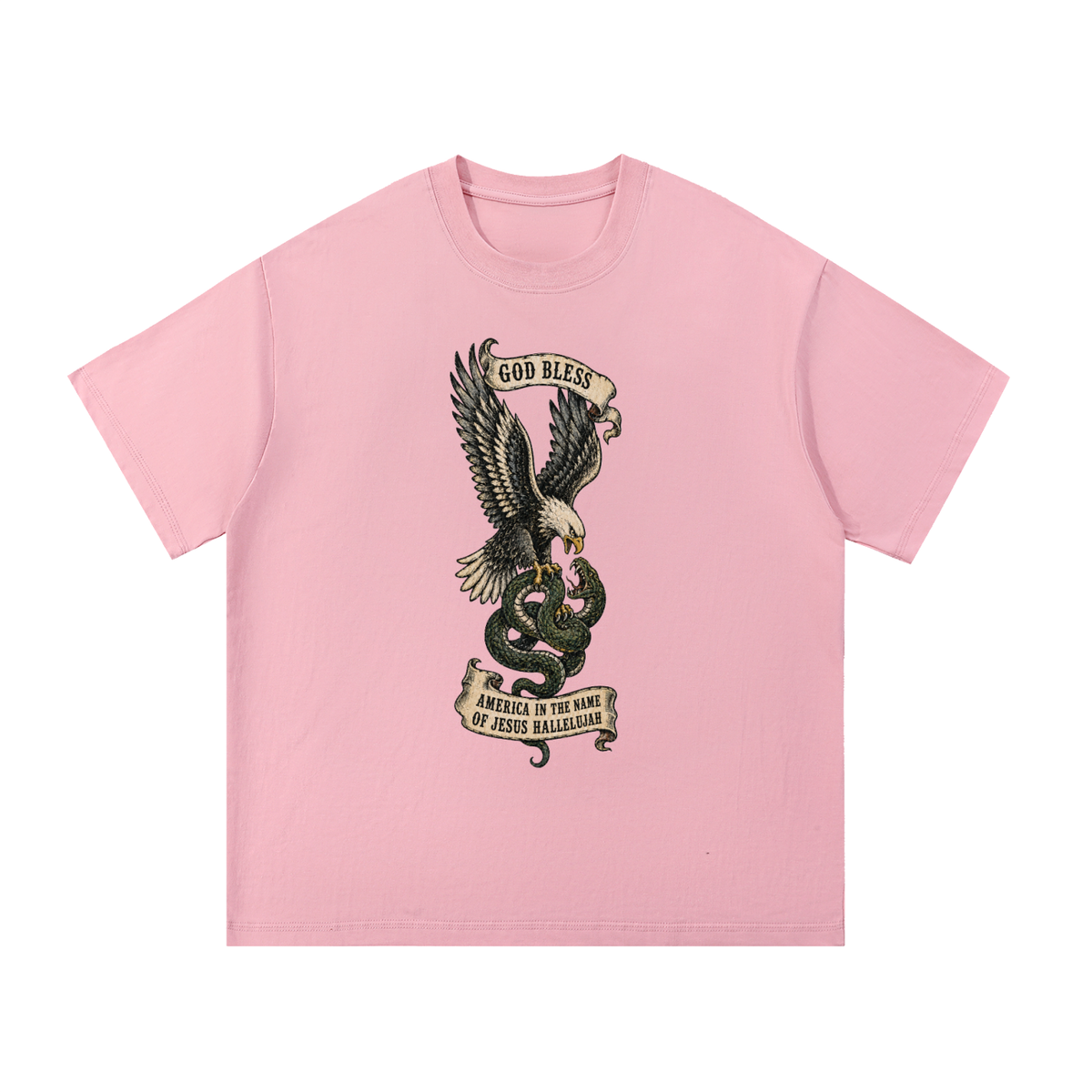 GOD BLESS AMERICA IN NAME OF JESUS HALLELUJAH T-Shirt