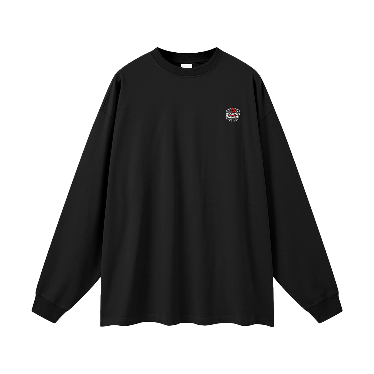 BLOOD BOUGHT - ROMANS 5:9 - Long Sleeve T-Shirt