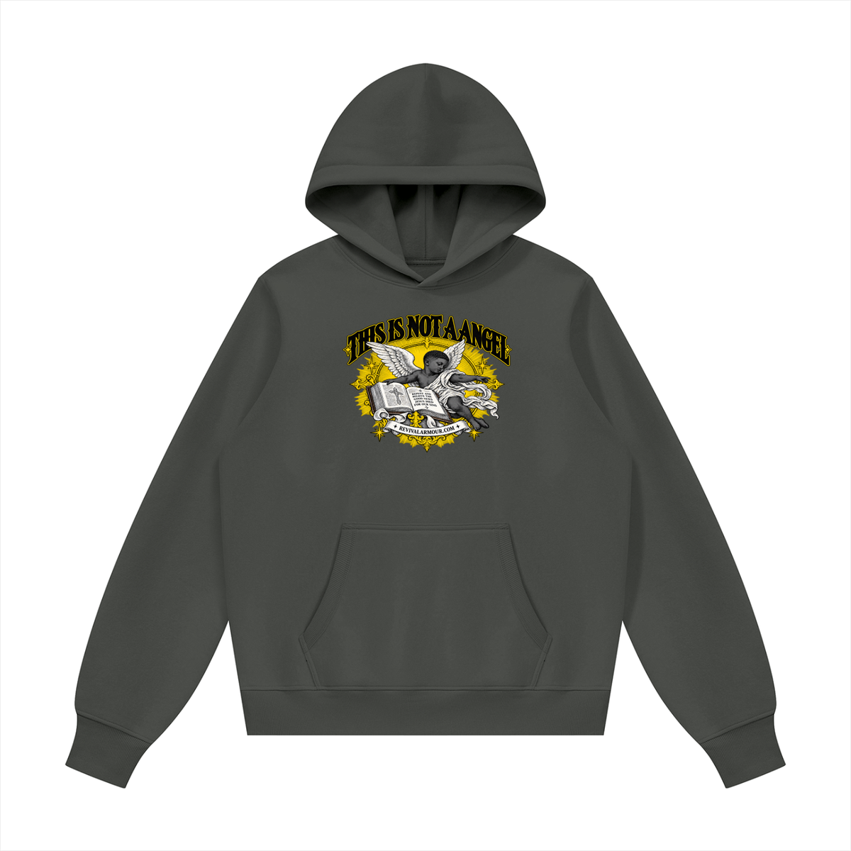 THIS IS NOT A ANGEL REPENT AND BELIEVE THE GOOD NEWS JESUS DIED FOR OUR SIN REVIVALARMOUR.COM Hoodie