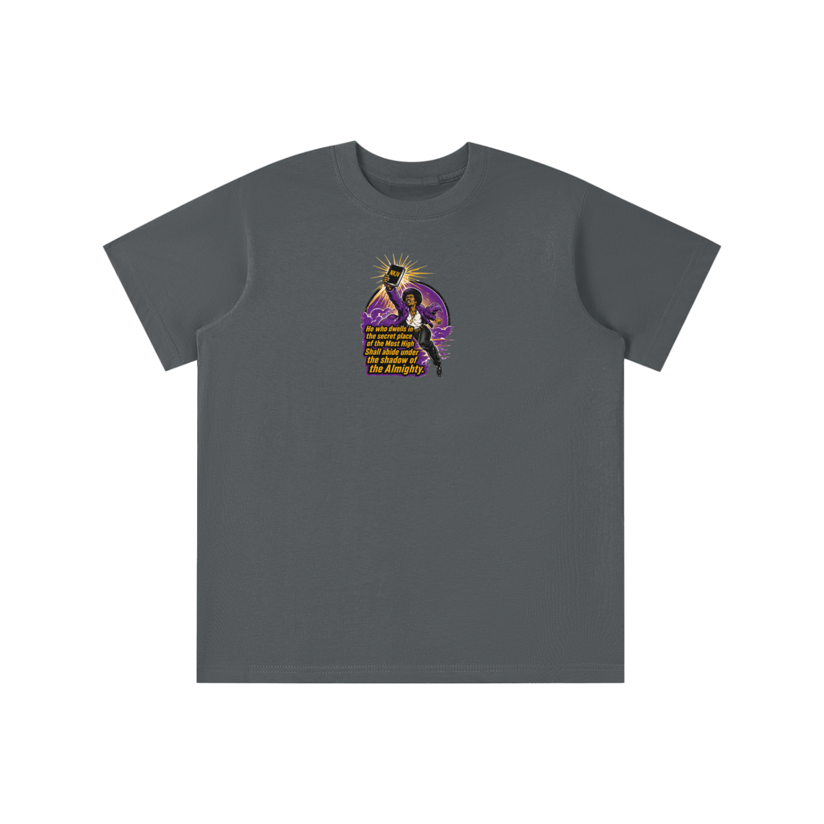 NKJV Psalms 91:1 youth T-shirt