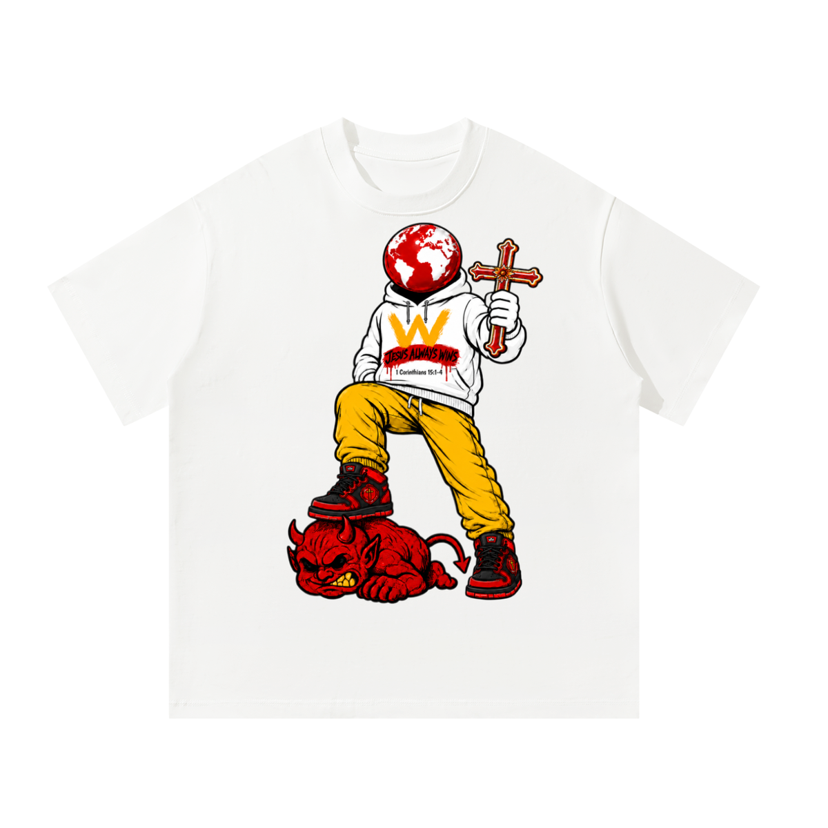 Jesus always wins T-Shirt