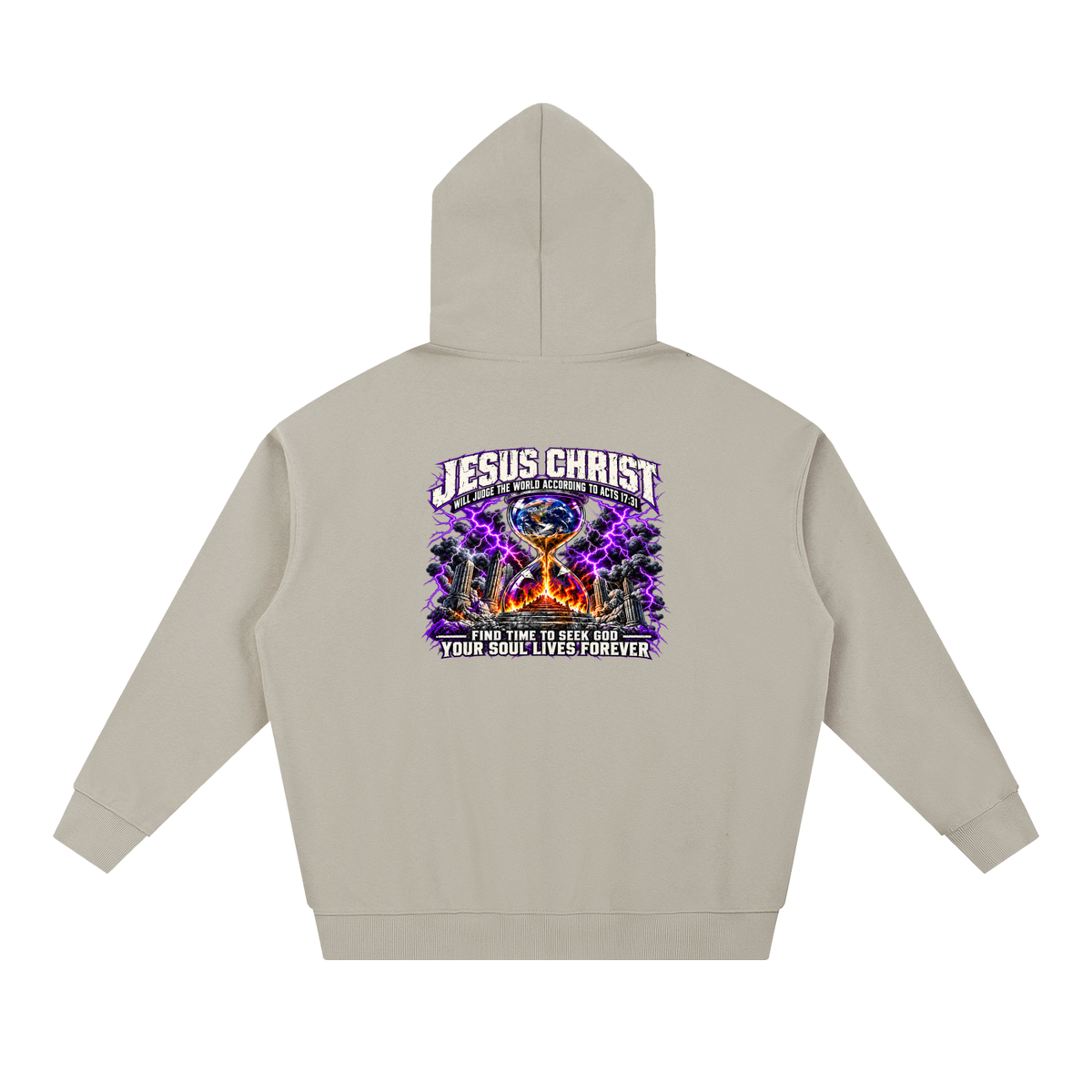 THE STRUGGLE IS REAL BUT SO IS JESUS - INSPIRED BY 1 PETER 5:10 - Hoodie