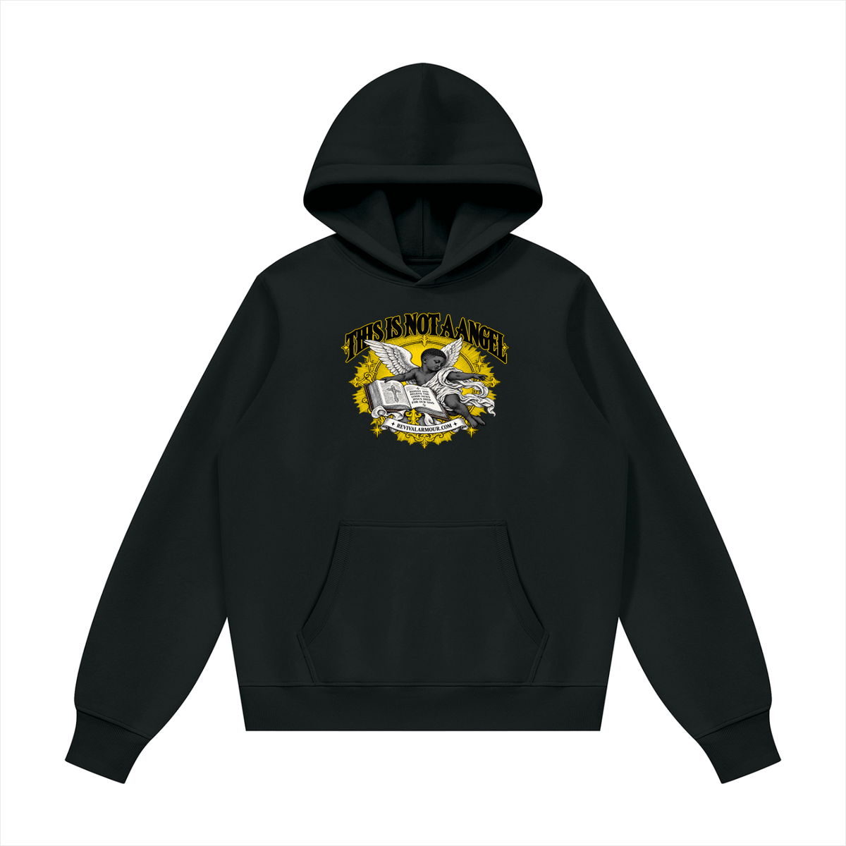 THIS IS NOT A ANGEL REPENT AND BELIEVE THE GOOD NEWS JESUS DIED FOR OUR SIN REVIVALARMOUR.COM Hoodie