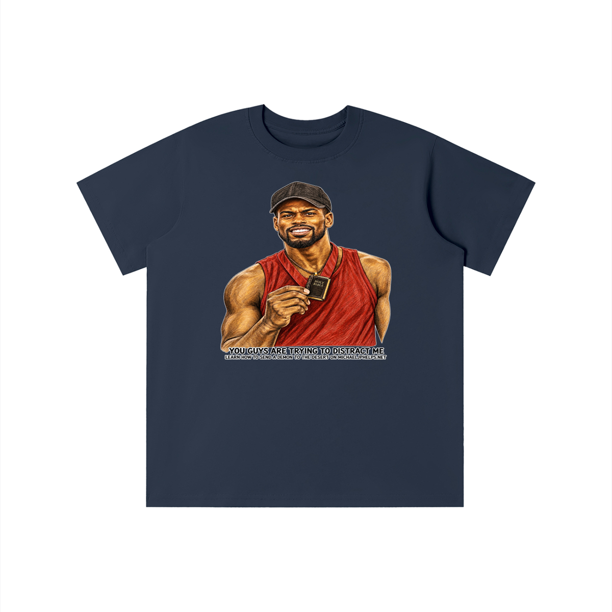 YOU GUYS ARE TRYING TO DISTRACT ME LEARN HOW TO SEND A DEMON TO THE DESERT ON MICHAELJPHELPS.NET youth T-shirt